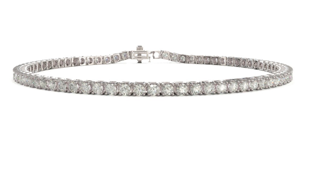 tennis bracelet with diamonds