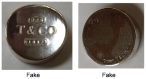 examples of fake tiffany jewelry