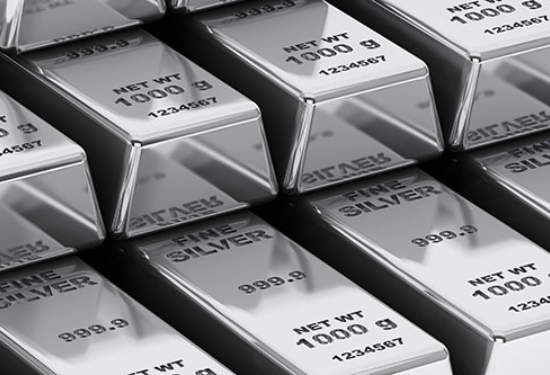stacks of silver bullion