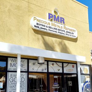 precious metals refinery palm springs storefront