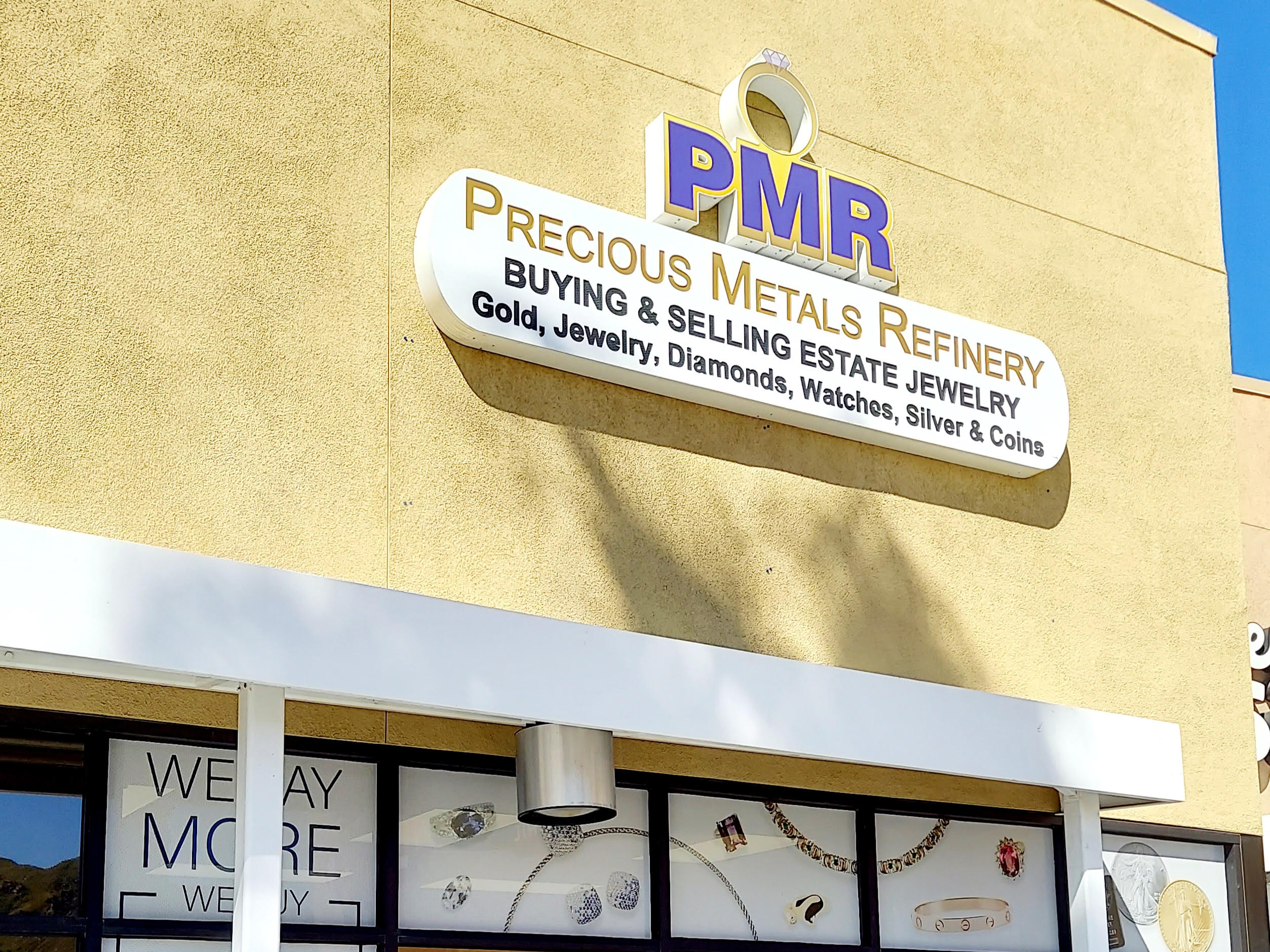 Precious Metals Refinery Palm Springs Storefront