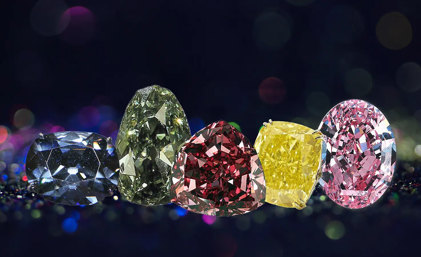 rare colored diamonds