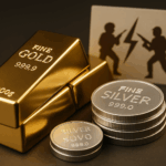 safe haven demand gold and silver prices