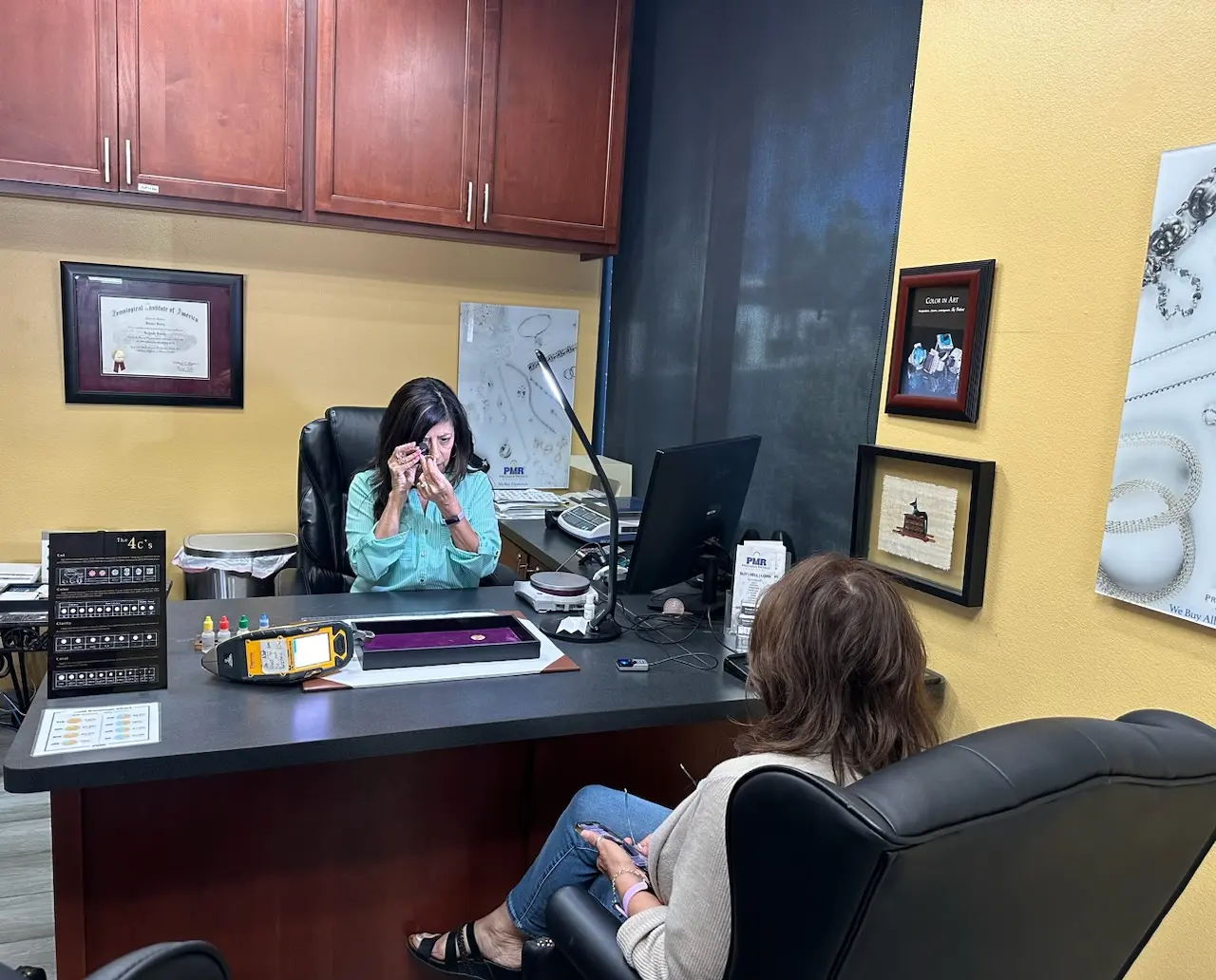 pmr has private buying offices for security and confidentiality